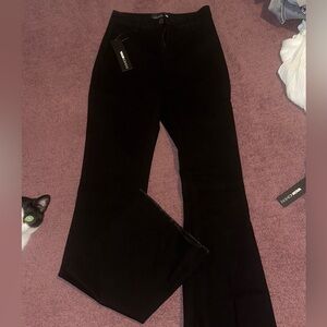 Fashion Nova Black Flare Jeans